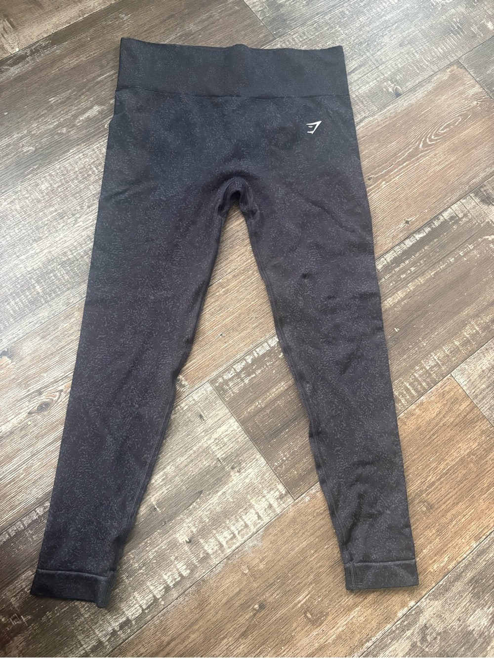Gymshark Black Leggings with Branded Care Tag XL